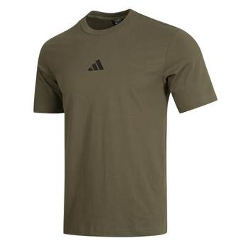 Adidas short-sleeved men's t-shirt 2025 new pure cotton sports half-sleeved thin t-shirt tops for men jy8562