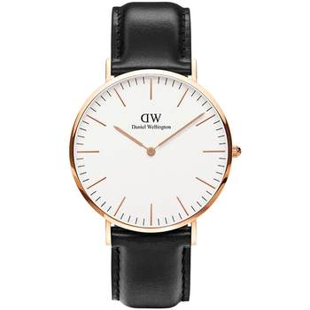 Dw watch for men and women classic classic light luxury fashion watch belt quartz watch