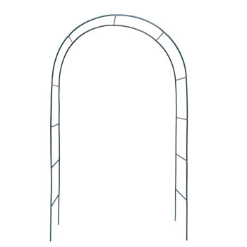 Courtyard iron grape guide frame arch flower stand rose climbing vine stand rose loofah arched flower stand balcony