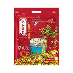 
[Jiang Yan Recommends] Yonghe Soy Milk 450g 480g Classic Fragrant Original Low Sweetness Breakfast Soybean Soy Milk Powder