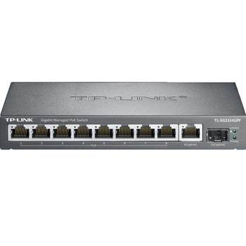 Full gigabit 10-port poe switch 8-port power supply national standard
