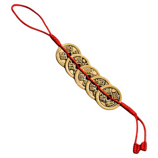 Reines messing, fünf-kaiser-geldlösung, tür-zu-tür-verdickung