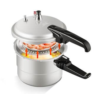 Shuangxi pressure cooker household gas open flame explosion-proof mini