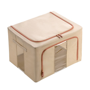 Camellia fabric iron rack household storage box