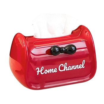 Zunmus dopamine tissue box light luxury home living room coffee table paper box high-end napkin storage box
