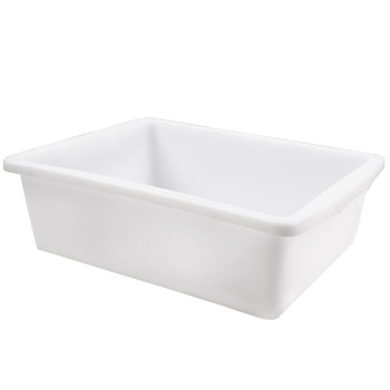 Plastic box rectangular white kindergarten commercial
