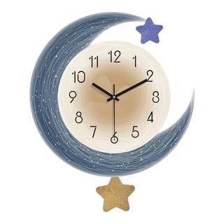 Tianli bird restaurant modern simple wall clock living room clock