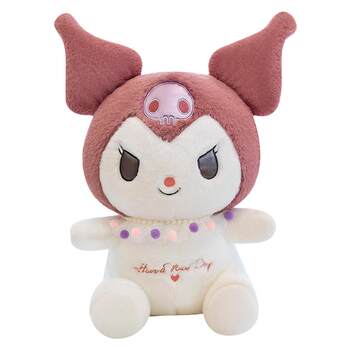 Kuromi doll plush toy girls bed sleeping pillow large doll cute rag doll ຂອງຂວັນວັນເກີດ