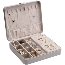 VLANDO jewelry box necklace earrings ring jewelry storage box large capacity exquisite Valentines Day gift