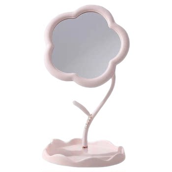 2 dressing table makeup mirrors tabletop sunflower mirror internet celebrity high-end makeup mirror beauty mirror
