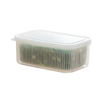 Food grade pp material rectangle onion, ginger and garlic freshness box