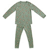 Boys' Home Clothing 2025 Autumn and Winter New Children's Thermal Underwear Set Older Children's Autumn Clothes and Autumn Pants Pajamas