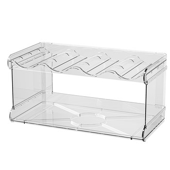 Desktop thermos mug storage rack