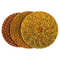 Metal water-grinding tablets granite marble floor renovation notch rough grinding base stone polishing tablets sharp and wear-resistant