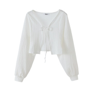 Korean chic summer niche retro short cardigan