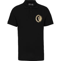 (Self-operated) Versace Versace mens cotton lapel short-sleeved POLO shirt top mens tennis wear