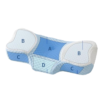 Pillow protects the cervical vertebra to help sleep comfortably non-collapse non-deformation anti-bacterial and anti-mite special memory foam pillow for home 2900