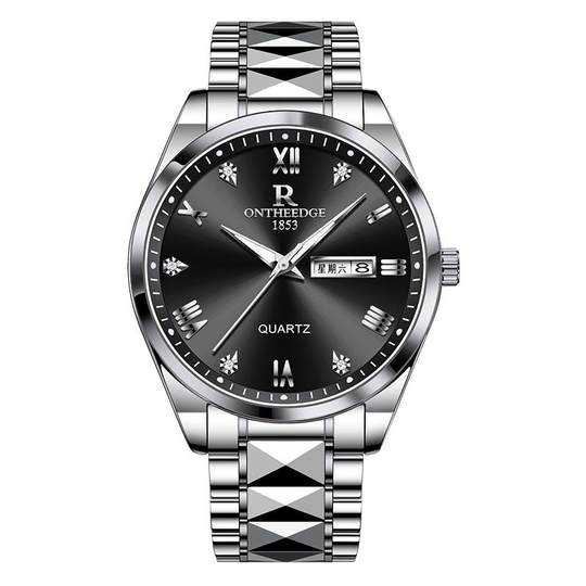 正品2025新款男士手表官方旗舰店全自动机械表男款防水夜光石英表