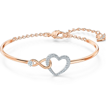 (travailleur autonome) Swarovski Swarocène INFINITY Elegant Bracelet Bracelet Lady Ornaments Don-don