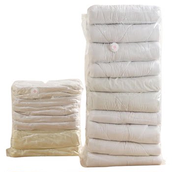 Thickened vacuum compression bag without air extraction