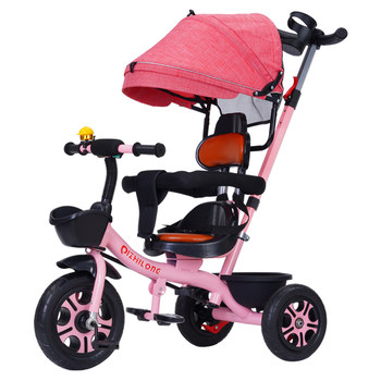 Soft seat 5 year old lightweight baby tricycle