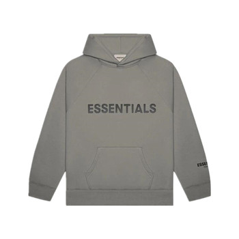 FOG Fear Of God Essentials Letter Print LOGO Double Line Hooded Sweatshirt ແບບໃຫມ່