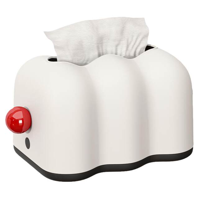 Home desktop creative red ball tissue box