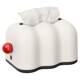 Home desktop creative red ball tissue box