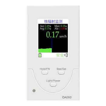 Ionizing radioactive personal dosage of nuclear radiation detector