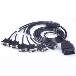 자동차 OBD 남성 6 인터페이스