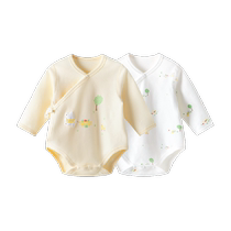 (Breaking code clearance) babylove baby bag spring and autumn pure cotton jumpsuit newborn triangle harem