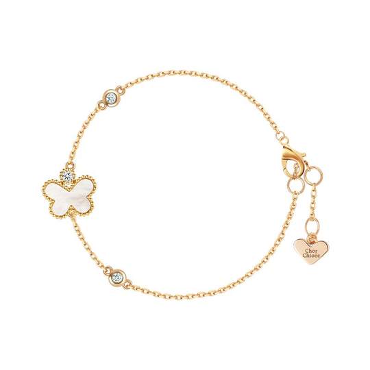 подарок на день рождения браслет-бабочка