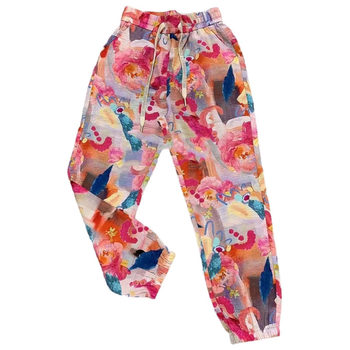 ກາງເກງ floral ບາງໆ summer ທີ່ມີແອວສູງຄົນອັບເດດ: ແລະ versatile