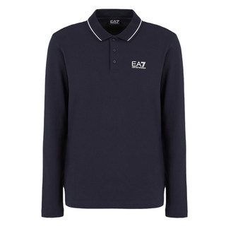 Armani men's long sleeve polo shirt