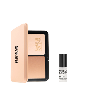 【成毅同款】MakeUpForEver玫珂菲仿真肌丝绒粉饼持妆遮瑕