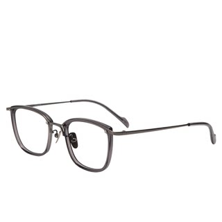 设计师款 眼镜框男款日本超轻纯钛眼镜架近视女气质高端复古方框