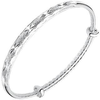 Shunqin Yinlou S9999 bracelet female sterling silver gypsophila silver bracelet foot silver jewelry for girlfriend birthday gift