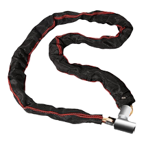 Bicycle lock anti-theft chain lock portable electric battery motorcycle anti-pry iron chain lock glass door lock