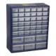 Plastic drawer type storage parts box