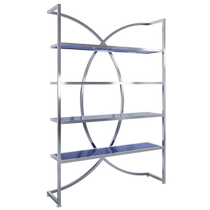 Shoe store shoe rack display rack clothing store shoe bag storage rack stainless steel creative display cabinet multi-functional laminate shelf