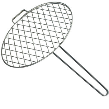 Stainless steel rack round utensils large barbecue net