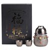 Guiyintang pure titanium portable travel tea set one pot three cups quick cup outdoor camping teapot storage bag