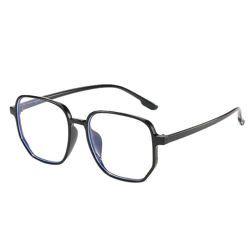 Anti-blue light glasses square large frame fashionable unisex