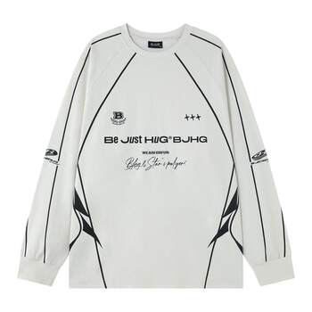 Bjhg american quick-drying functional knitted long-sleeved t-shirt