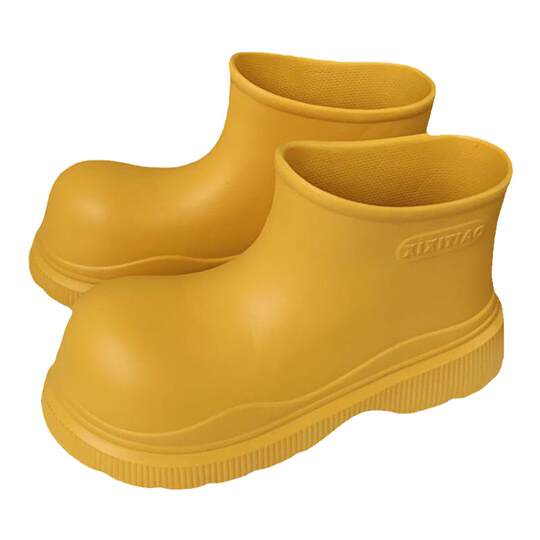 Slim strips of fashionable casual and versatile thick-soled water boots