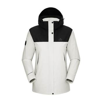 Pelliot raw stone fleece three-in-one jacket