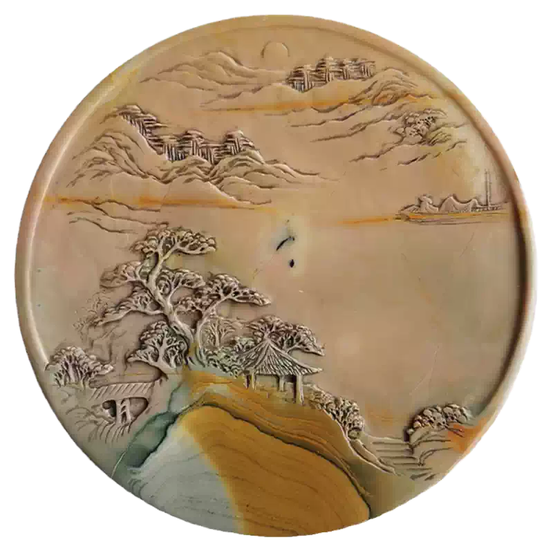 朱砂墨「棲鳳」新安胡開文・仿易水製 O1CN01zzrYcY1H2BYMamYWL_!!