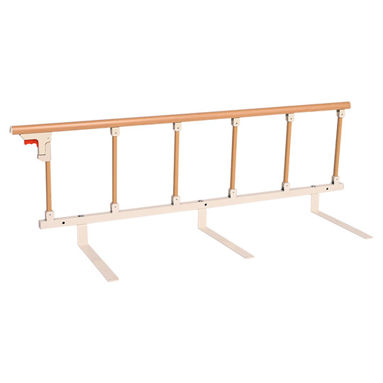 Aluminum alloy anti-fall bed for elderly and children protective fence dormitory bedside baffle wake up handrail without punching and folding