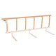 Aluminum alloy anti-fall bed for elderly and children protective fence dormitory bedside baffle wake up handrail without punching and folding