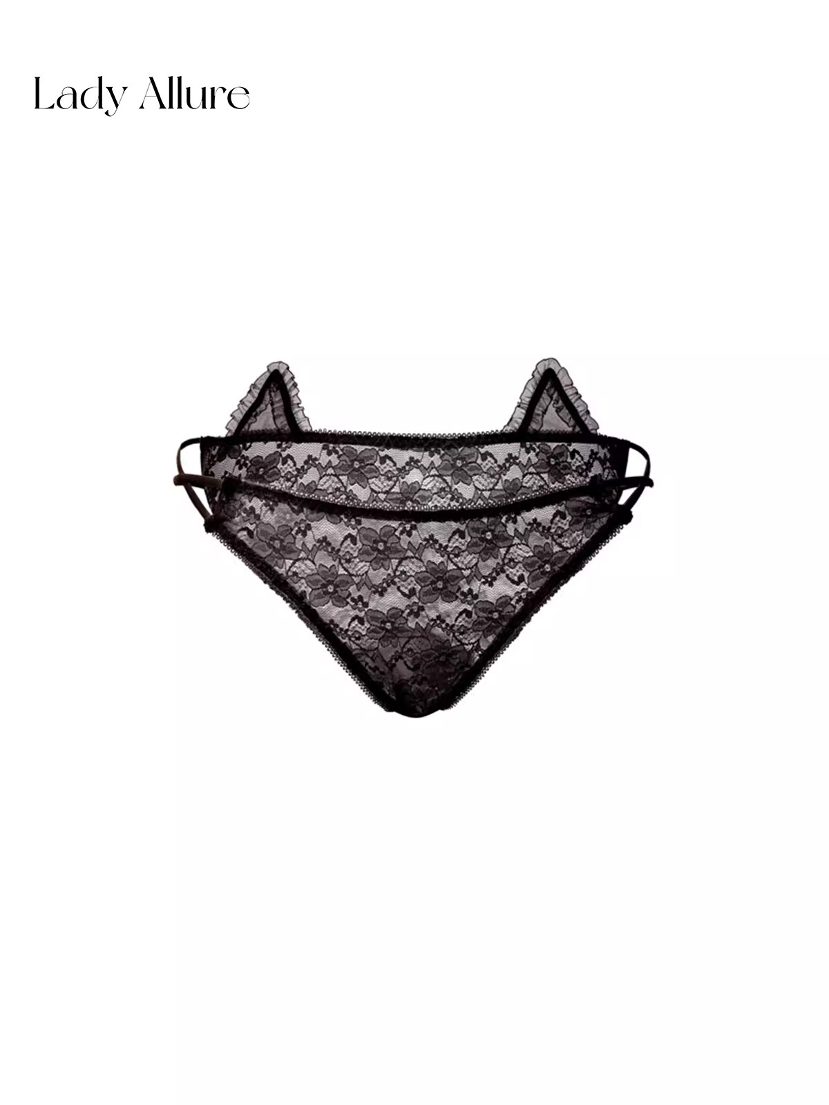 "LA" Lois·Bad Cat Game | Cute, Sweet, Spicy, Sexy, Pure and Desirable Cat Lace Mesh Dating Panties